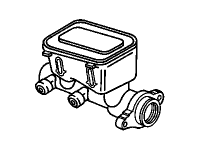 Chevy 19176498 CYLINDER, BRAKE MASTER (W/JD6)