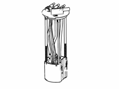 Chevy 85566683 MODULE KIT,FUEL TANK FUEL PUMP(INCLUDES 4,5)(40 GALLERY REAR TANK)(W/FUEL LEVEL SENSOR)