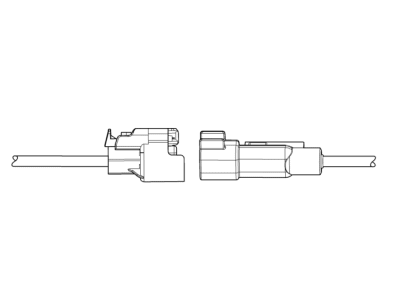 Cadillac 13574937 CONNECTOR KIT,ENGINE WIRING HARNESS(HEATER COOLANT PUMP)(BLACK)(3-WAY FEMALE)(W/LEADS)(1.069)(SIDE ELECTRIC CODE: G17)