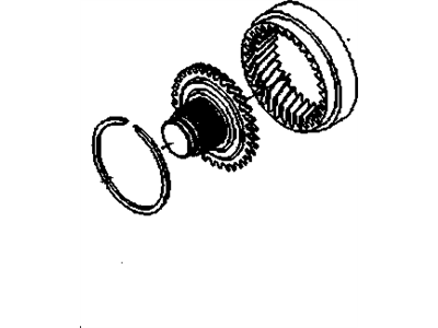 Chevy 93741453 GEAR,FINAL DRIVE PINION(4.158)