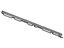 GM 22598008 Weatherstrip, Rear Outer Passenger Side GM 22598008 Weatherstrip, Rear Outer Passenger Side
