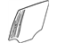 GM 22714360 Window, Rear Side Door