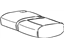 GM 95318004 Cover,Rear Seat Cushion