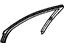 GM 20729803 Window Molding, Front Driver Side GM 20729803 Window Molding, Front Driver Side