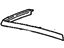 GM 20641981 Drip Molding, Driver Side GM 20641981 Drip Molding, Driver Side