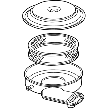 1994 Chevy Astro Air Filter - 25099039