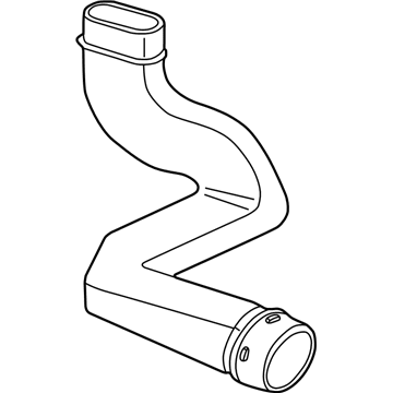 1993 GMC Safari Air Intake Coupling - 15644639