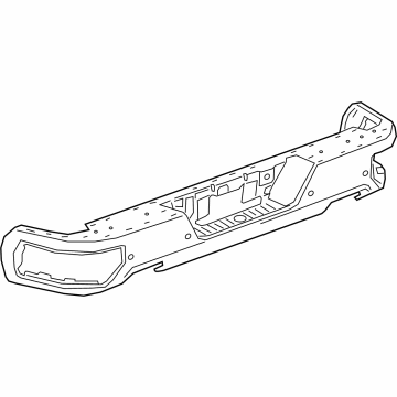 GM 84574365 Bar, Rear Bpr Imp