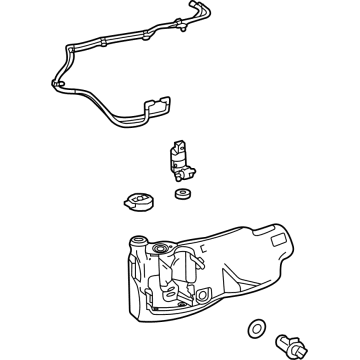 GMC 84816822 Washer Reservoir