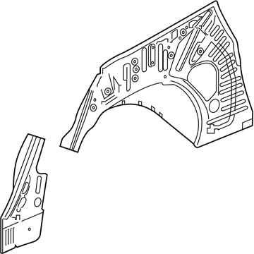 GM 84623515 Panel Assembly, Qtr Inr