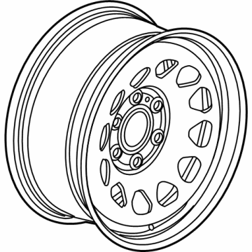 Chevy Silverado 1500 LD Spare Wheel - 84440192