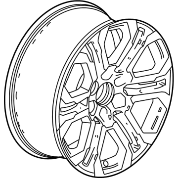 Chevy 84965343 Wheel, Alloy