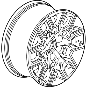 Chevy 84738118 Wheel, Alloy