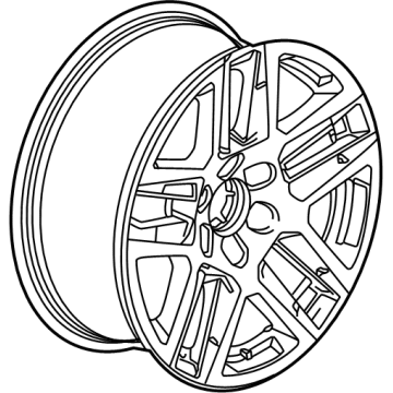 2022 Chevy Silverado 1500 LTD Spare Wheel - 84939095