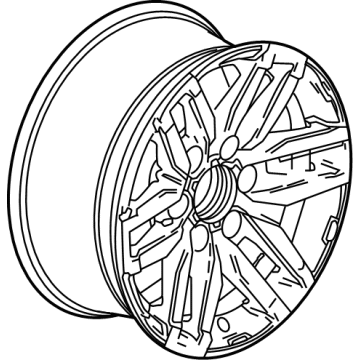 GM 84738115 WHEEL-FRT & RR