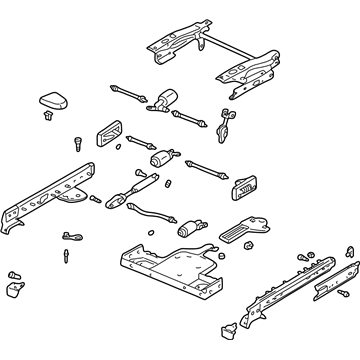 Pontiac 12459447 Seat Adjuster