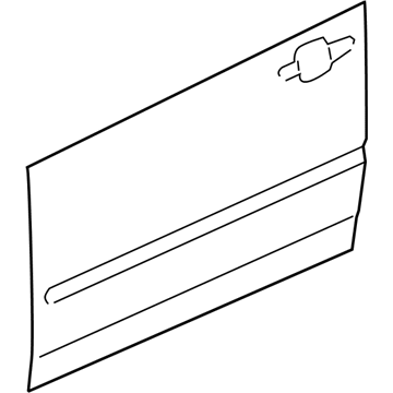 GM 25854517 Panel Assembly, Front Side Door Outer