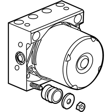 Saturn ABS Control Module - 22729517