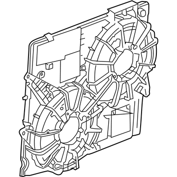 Cadillac 22752356 Fan Shroud