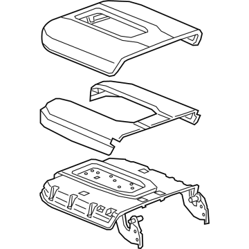 GMC 84507093 Armrest