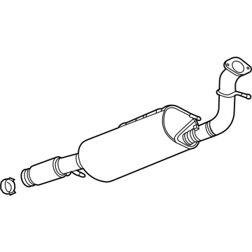 GMC 84964236 Center Muffler