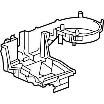 GM 20782677 Case, Heater & A/C Evaporator & Blower Lower