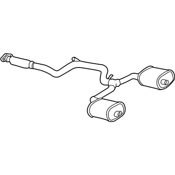 2000 Chevy Monte Carlo Muffler - 10300202