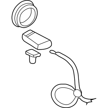 GMC 19181876 Front Speed Sensor