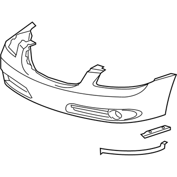 Buick 15928221 Bumper Cover