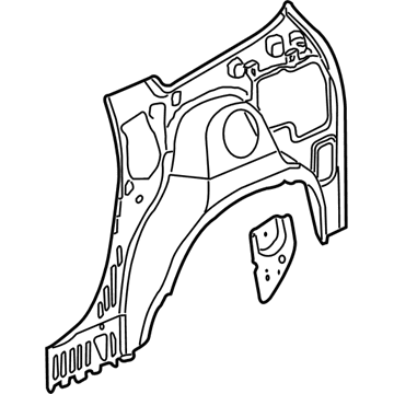 GM 22954501 Panel Assembly, Quarter Inner Lower