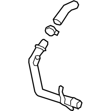 2017 Cadillac CT6 Radiator Hose - 12670936