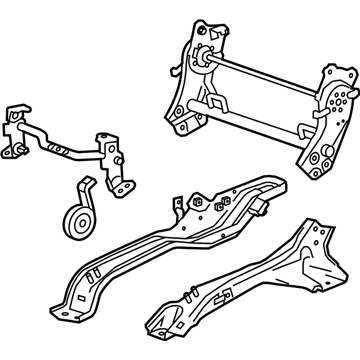 Cadillac 25982324 Seat Base