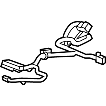 GM 20857923 Harness Assembly, Rear Seat Heater Wiring