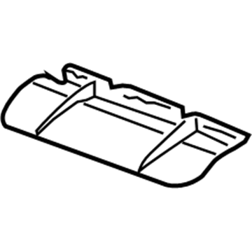 GM 15083918 Baffle,Radiator Support