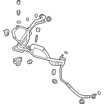 Chevy 23375758 Evaporator Tube