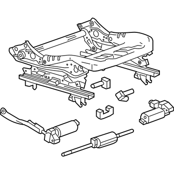 Cadillac 13506157 Adjuster