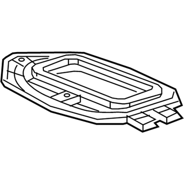 GM 22994509 Duct Assembly, Drive Motor Battery Cooling Air Inlet Upper