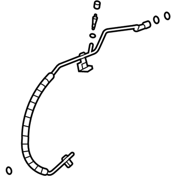 2004 Cadillac SRX A/C Hose - 25735203