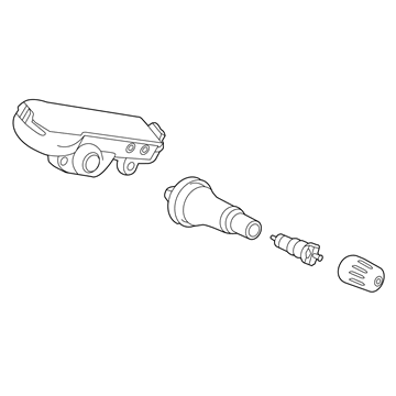 Cadillac 13540601 TPMS Sensor