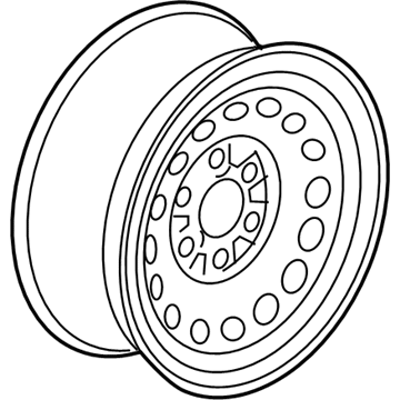 GMC 84537173 Spare Wheel