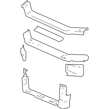 Pontiac 15856715 Radiator Support