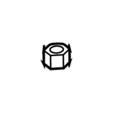 Chevy 94515250 Hole Cover Nut