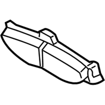 Cadillac 89047757 Brake Pads