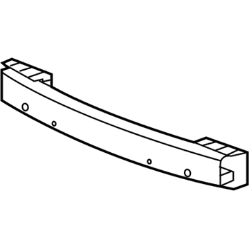 GM 20895999 Bar Assembly, Rear Bumper Imp