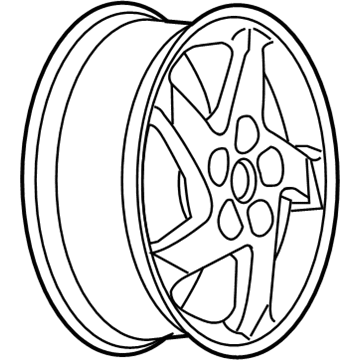 Pontiac 9594212 Wheel, Alloy