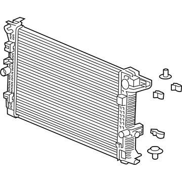 Chevy 84142649 Radiator