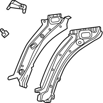 GM 84607894 Rail Assembly, F/Cmpt Upr Si