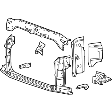 GMC 85544205 Radiator Support