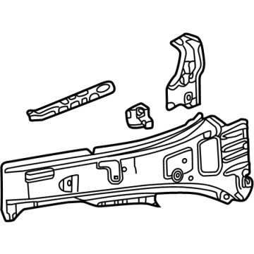 GM 84607764 Rail Assembly, F/Cmpt Upr Si