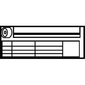 Buick 19206430 Tire Info Label